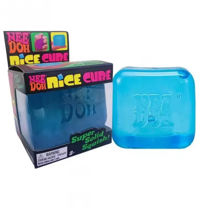 Nee Doh Jellyfish & Cube Squish Toy